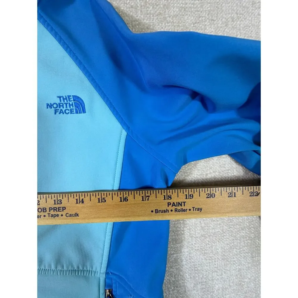 The North Face Women's Blue Medium Flight Series Long Sleeve Fleece Jacket Top